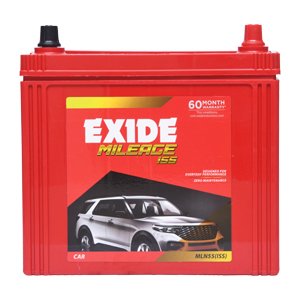Exide Milage MLN55(ISS) Battery for Car