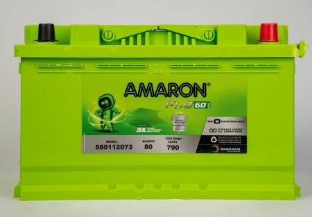 Amaron AAM-FL-580112073 DIN80 Battery For Car